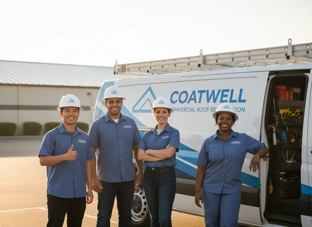 Commercial roof coating company in Lignum, VA